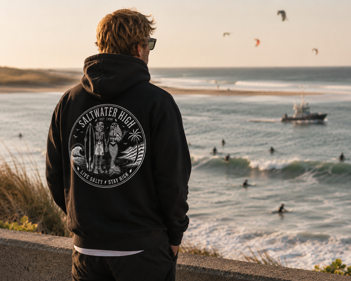 SS-Surf Love Hoodie