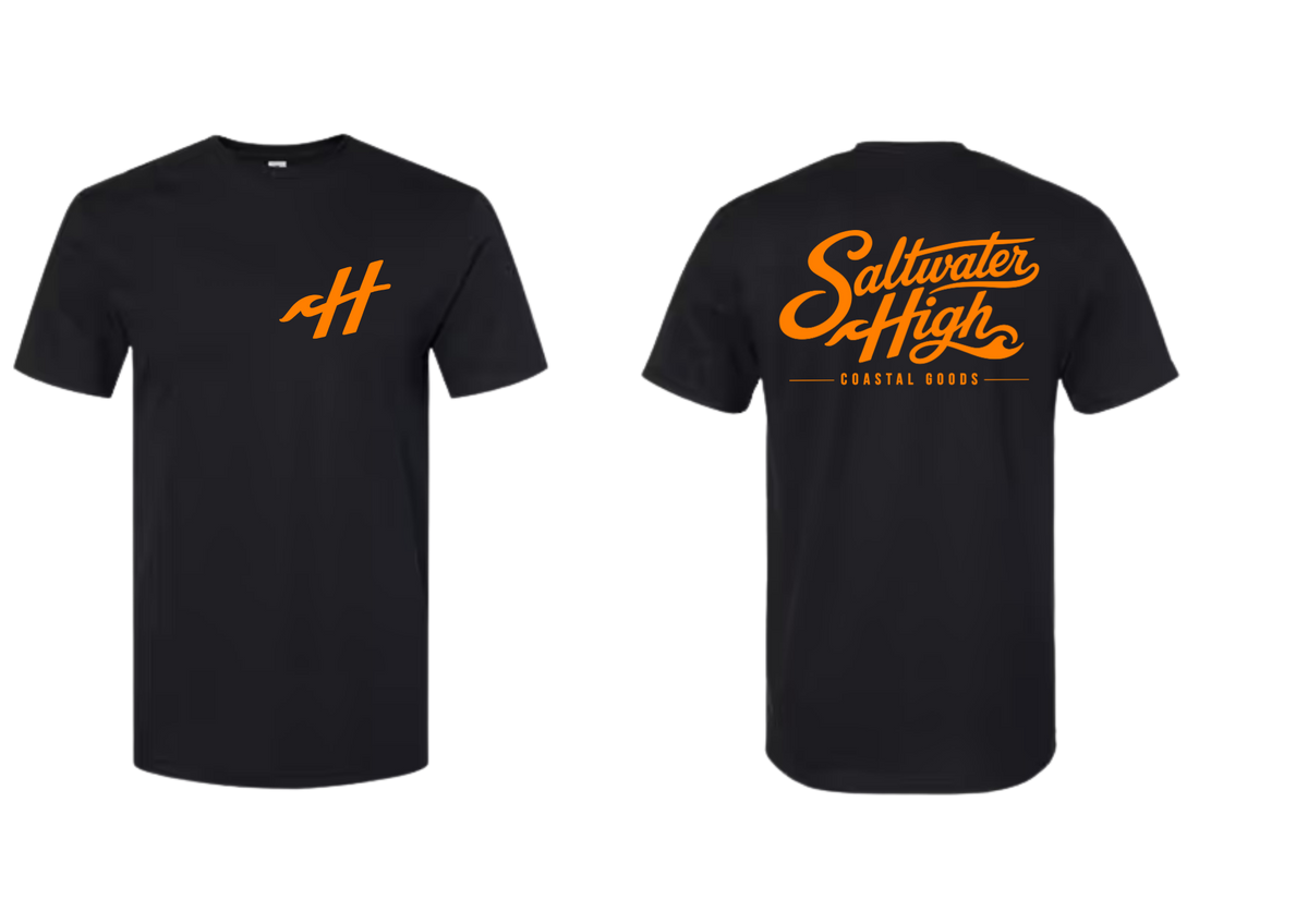 Saltwater High Script Tee