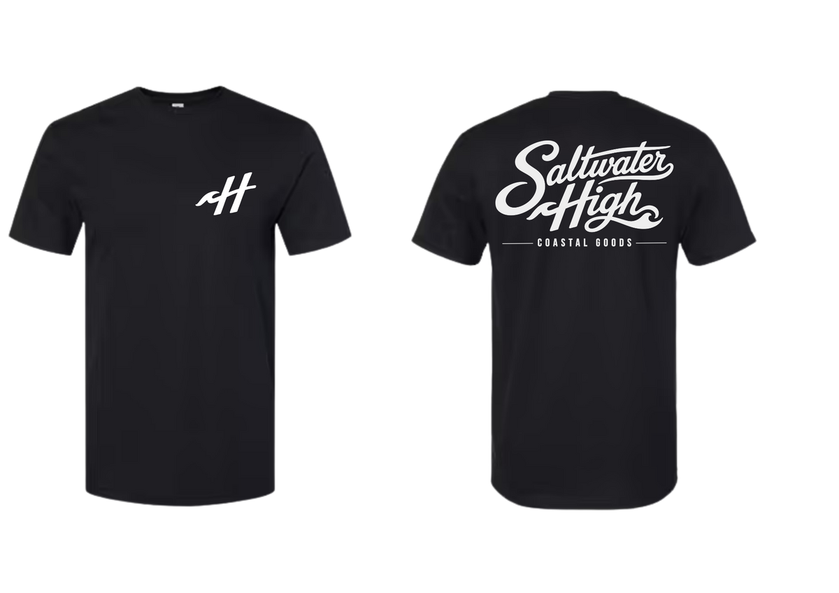 Saltwater High Script Tee