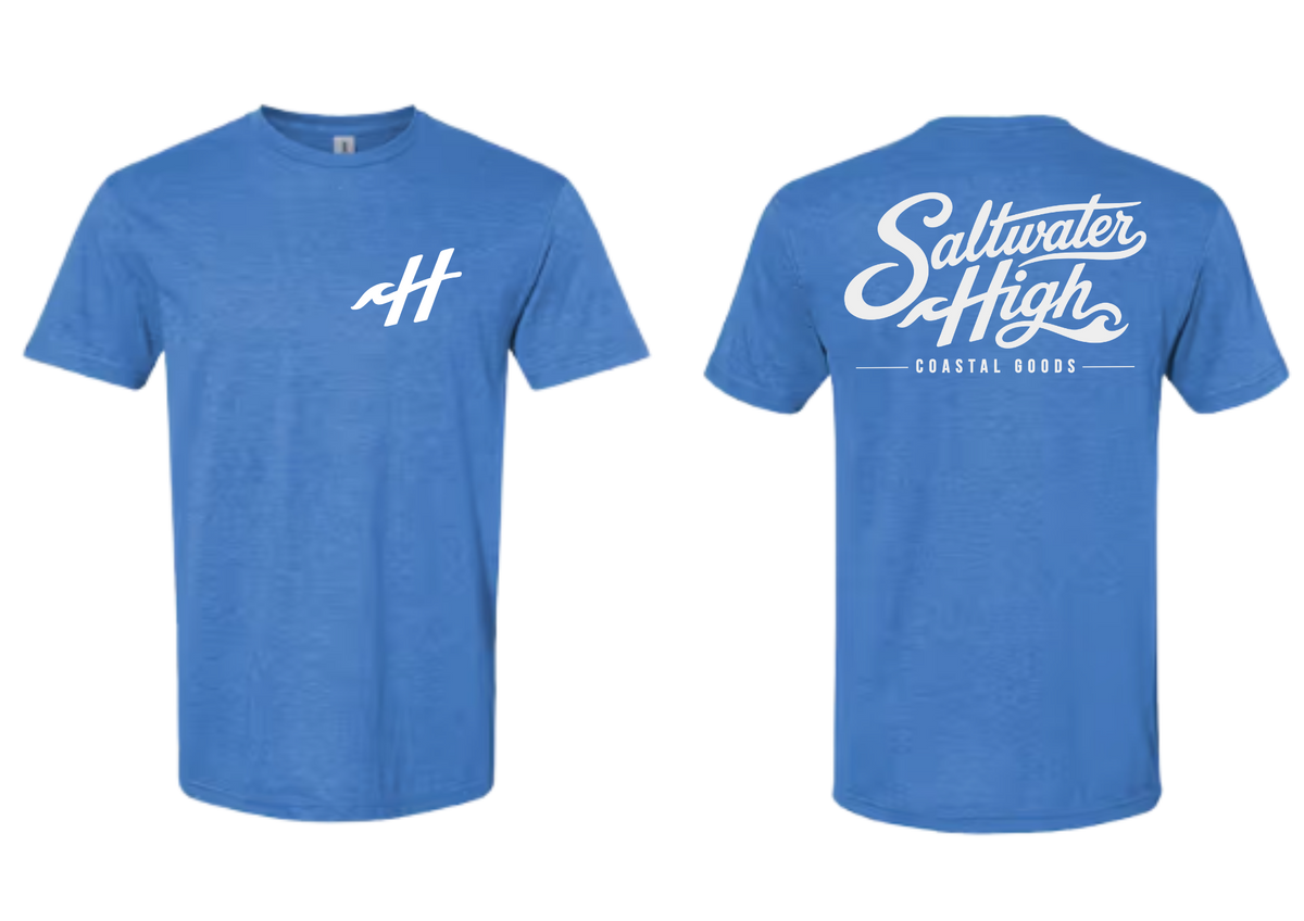 Saltwater High Script Tee