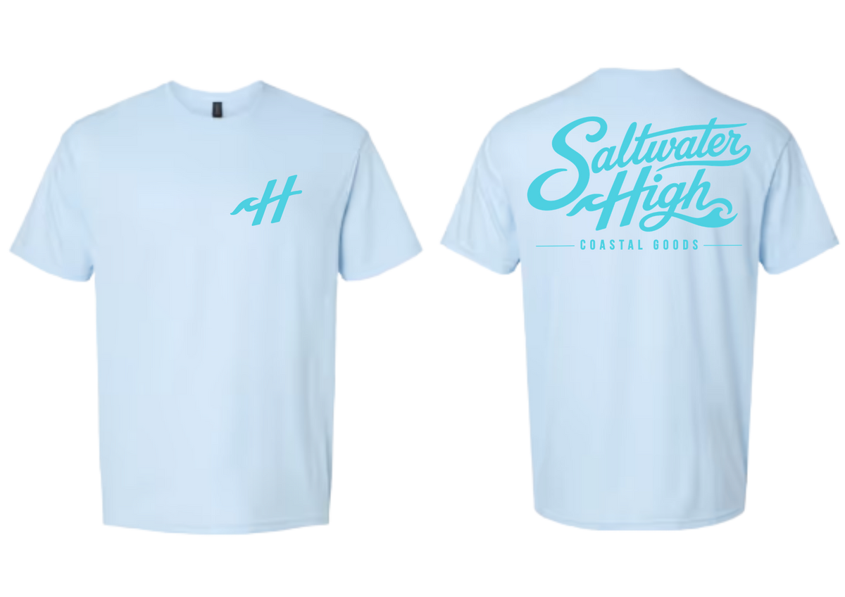 Saltwater High Script Tee