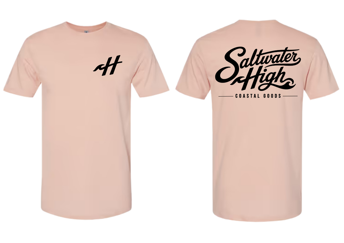 Saltwater High Script Tee