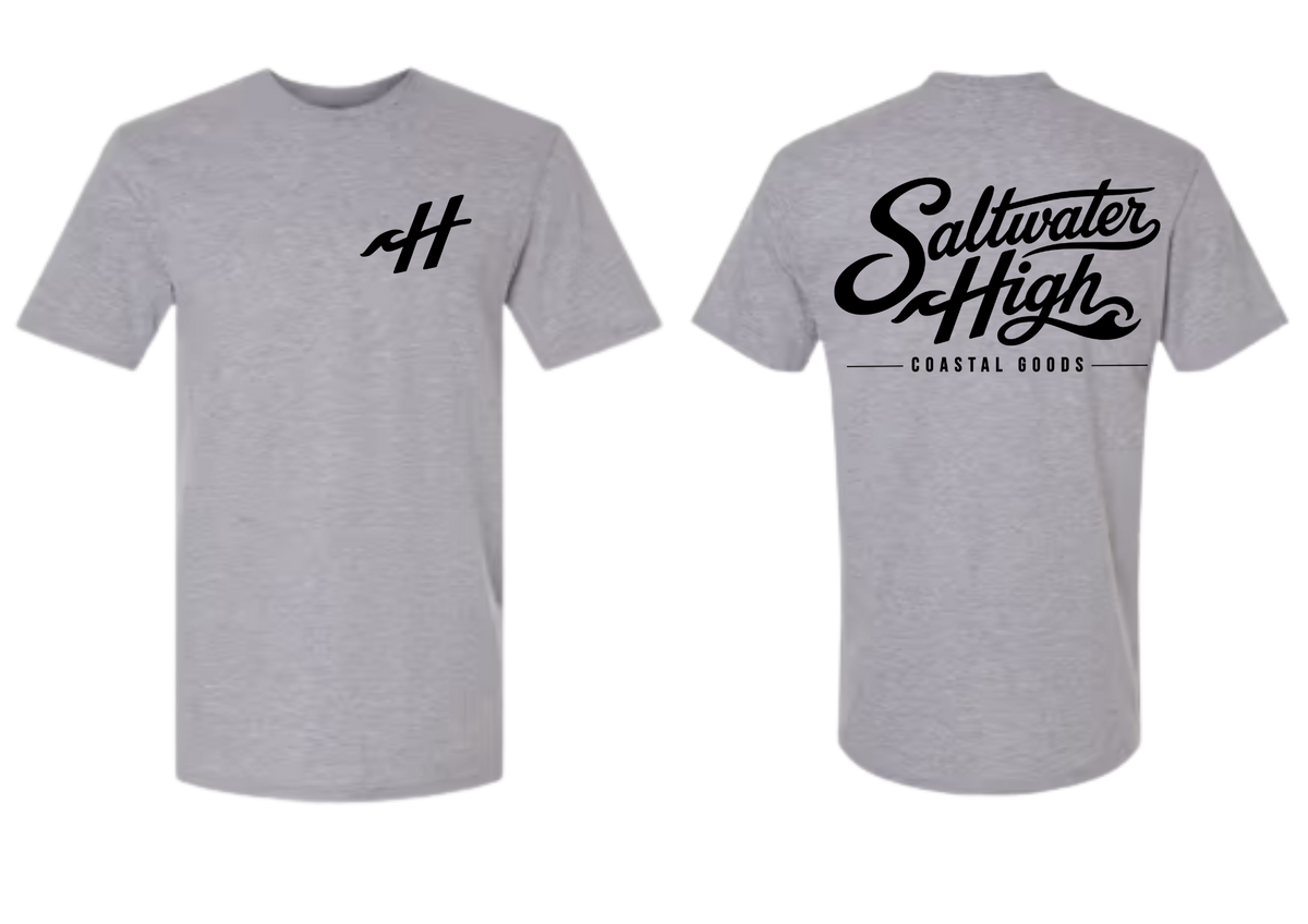 Saltwater High Script Tee