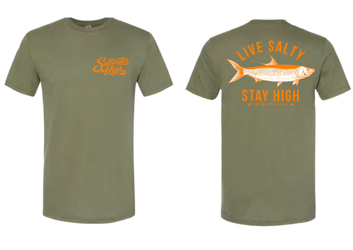 Live Salty Tarpon Tee