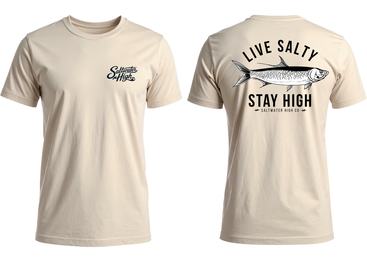 Live Salty Tarpon Tee