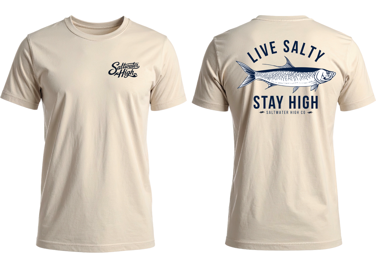 Live Salty Tarpon Tee